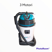 Carica l'immagine nel visualizzatore di Gallery, Aspiratore e aspiraliquidi 3 motori monofase.