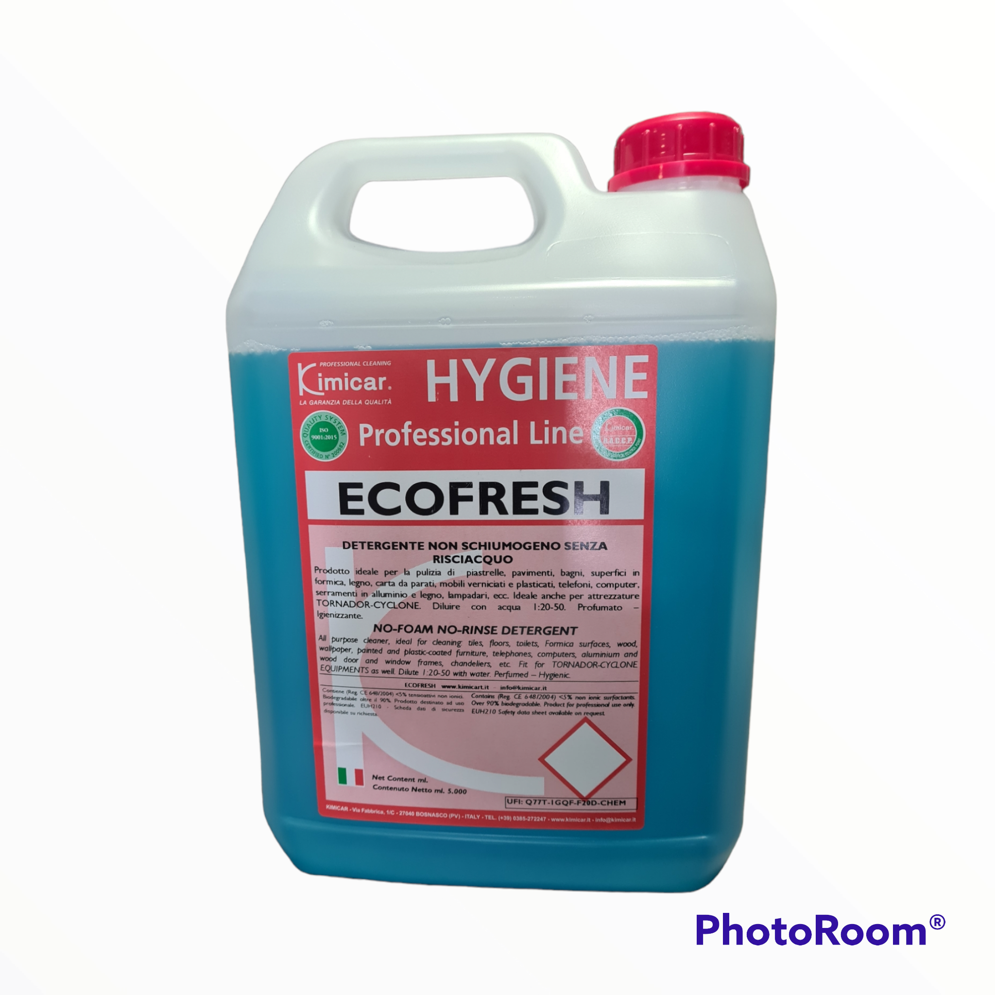 Ecofresh - Detergente igienizzante pavimenti neutro 5 lt – RG Distribuzioni
