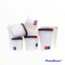 Load image into Gallery viewer, Bicchieri termici in cartoncino con tappo